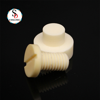 Brand Quality Part Wear Resistant 99 Alumina Ceramic Screw Nut