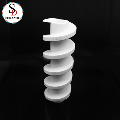 Precision Ceramic Insulator Part 95 Alumina Threaded Pipe