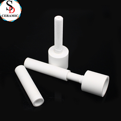 Insulator Refractory Mullite Ceramic Tube For Electrical Resistor Capacitor