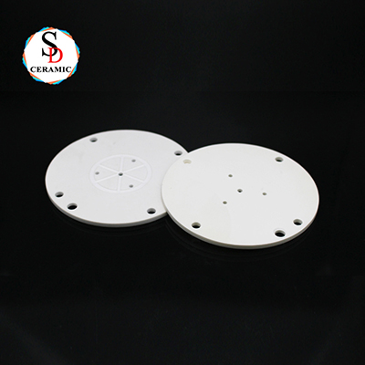 Corrosion Resistant Wearable 95 Alumina Ceramic Disc