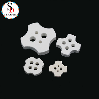 High Purity Porous MgO Magnesium Oxide Ceramic Spacers