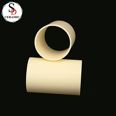 Impact Resistant 99 Alumina Ceramic Pipe