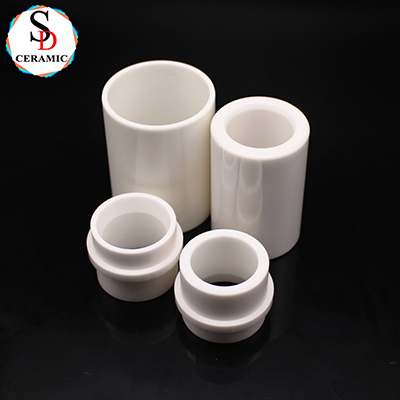 Polished Ceramic Cylinder Plunger Zirconia Ceramic Tube Bush