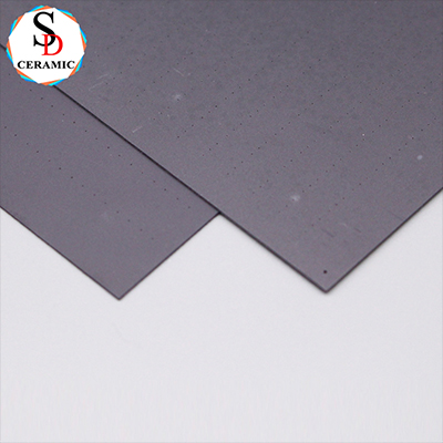 Customize Large Square 95 Al2O3 Black Alumina Sheet