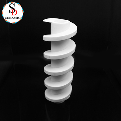 High Electrical Insulation 95% Alumina Thread Ceramic Tube