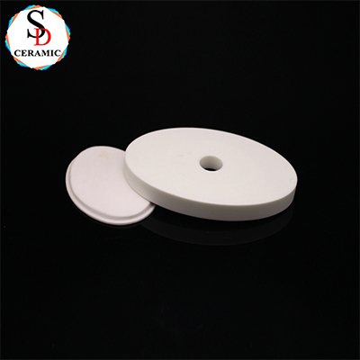 Alumina Ceramic Disc For Abrasive Materials Valve Parts