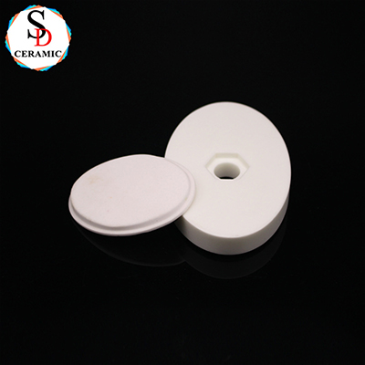 Alumina Ceramic Disc For Abrasive Materials Valve Parts