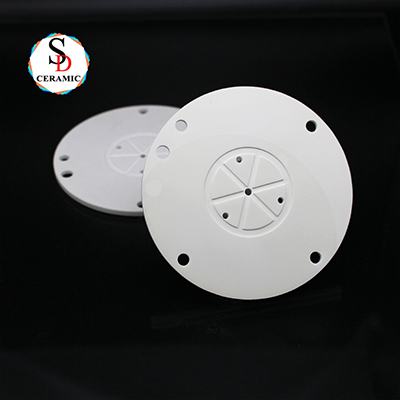 High Precision 95% Alumina Ceramic Disc Al2O3 Ceramic Part