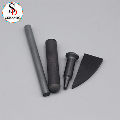 Wear And Corrosion Resistant Black Si3n4 Silicon Nitride Ceramic Guide Pin