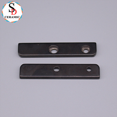 High Temperature Ceramic Black Ceramic Rod Alumina Ceramic Part