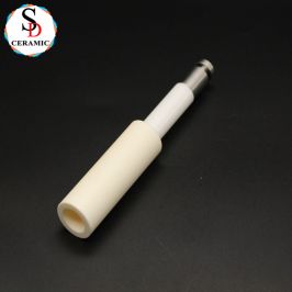 Precision Zirconia Industrial Ceramic Rod Shaft Piston Used In Water Pump