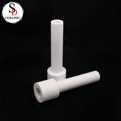 Insulator Refractory Mullite Ceramic Tube For Electrical Resistor Capacitor