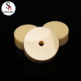 High Polished Circular 99 Alumina Ceramic Block