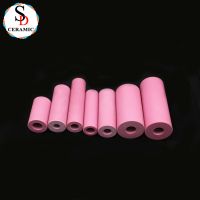 Customized Pink Alumina Ceramic Tube With Excellent Performance