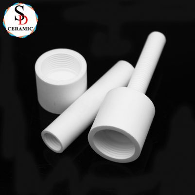 Excellent Electrical Insulation Boron Nitride Screw Bn Ceramic Bolt For Refractory