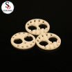 Wear Resistant Semiring 99 Alumina Ceramic Plates With Holes