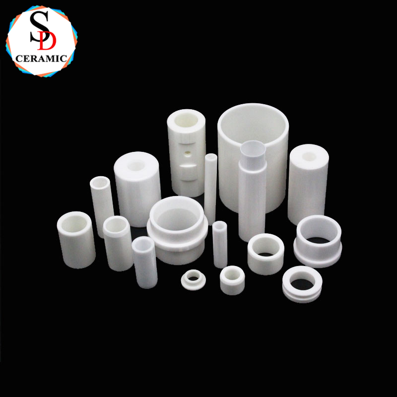 High Hardness Zirconia Ceramic Tube ZrO2 Ceramic Pipe