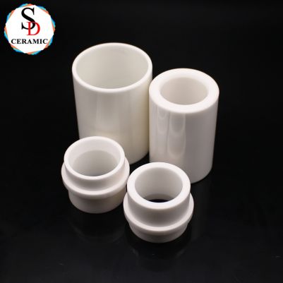 High Hardness Zirconia Ceramic Tube ZrO2 Ceramic Pipe