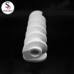 C795 C799 Alumina Threaded Ceramic Pipe Thread Tube Ceramic Auger