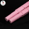 Customize High Heat Resistant Pink 95 Alumina Ceramic Rod Ceramic Pipe