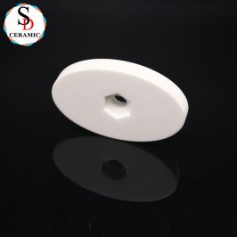 Alumina Ceramic Disc For Abrasive Materials Valve Parts