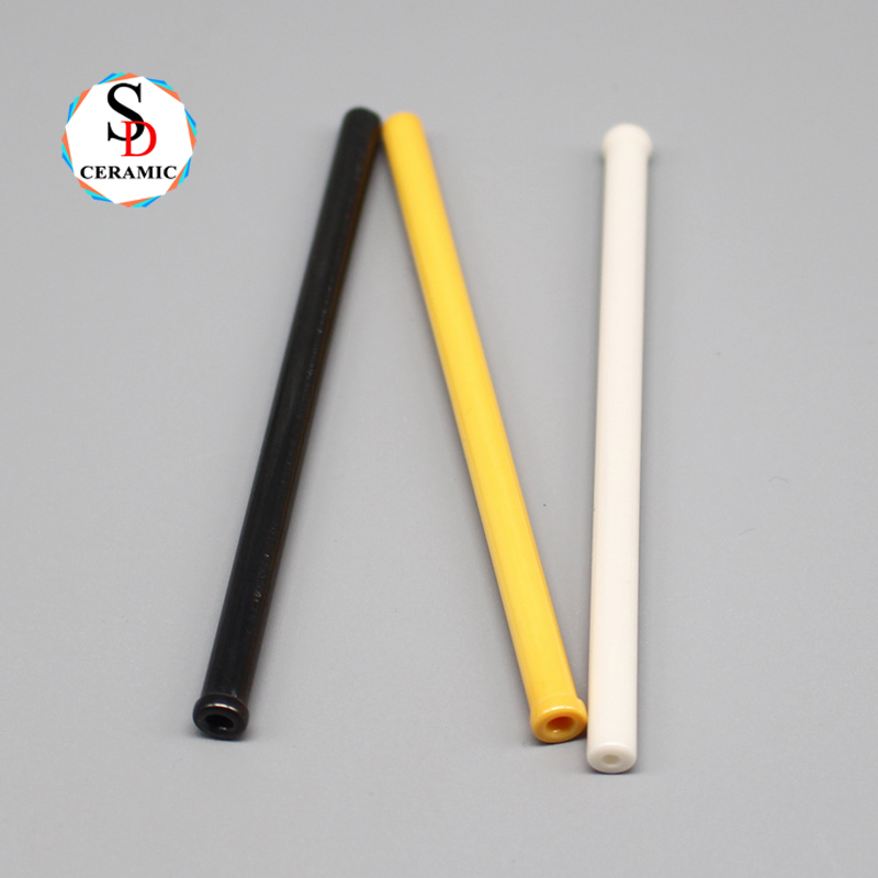 High Temperature Ceramic Black Ceramic Rod Alumina Ceramic Part