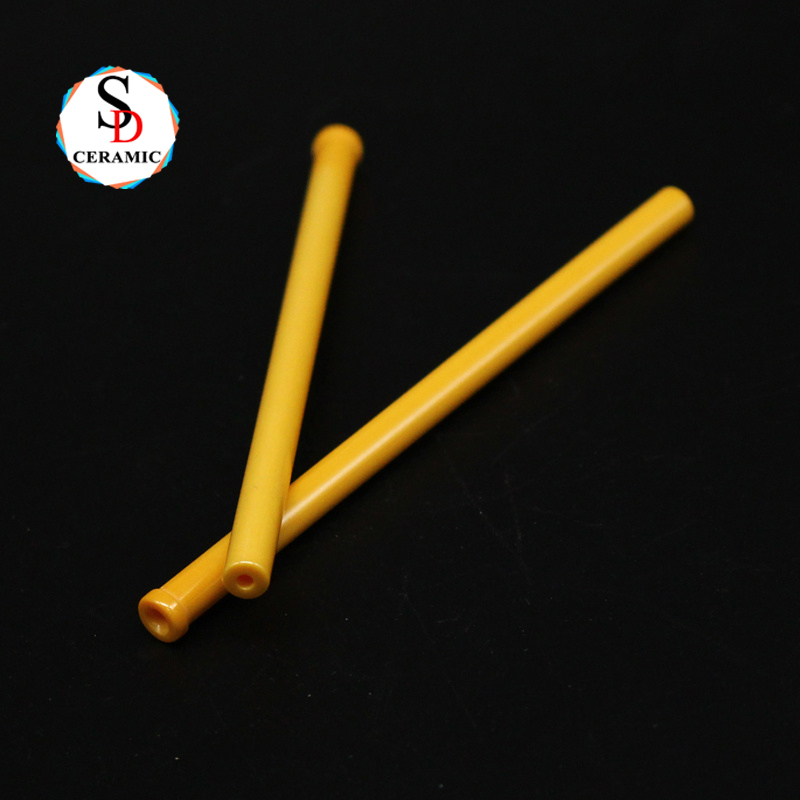 High Temperature Ceramic Black Ceramic Rod Alumina Ceramic Part