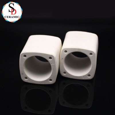 High Temperature Ceramic Alumina Fusegear Ceramic Tubes For Cylindrical Fuse