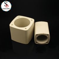 Heat Resistant Ceramic Steatite Fusegear Power Interrupter HVDC Fuse Ceramic